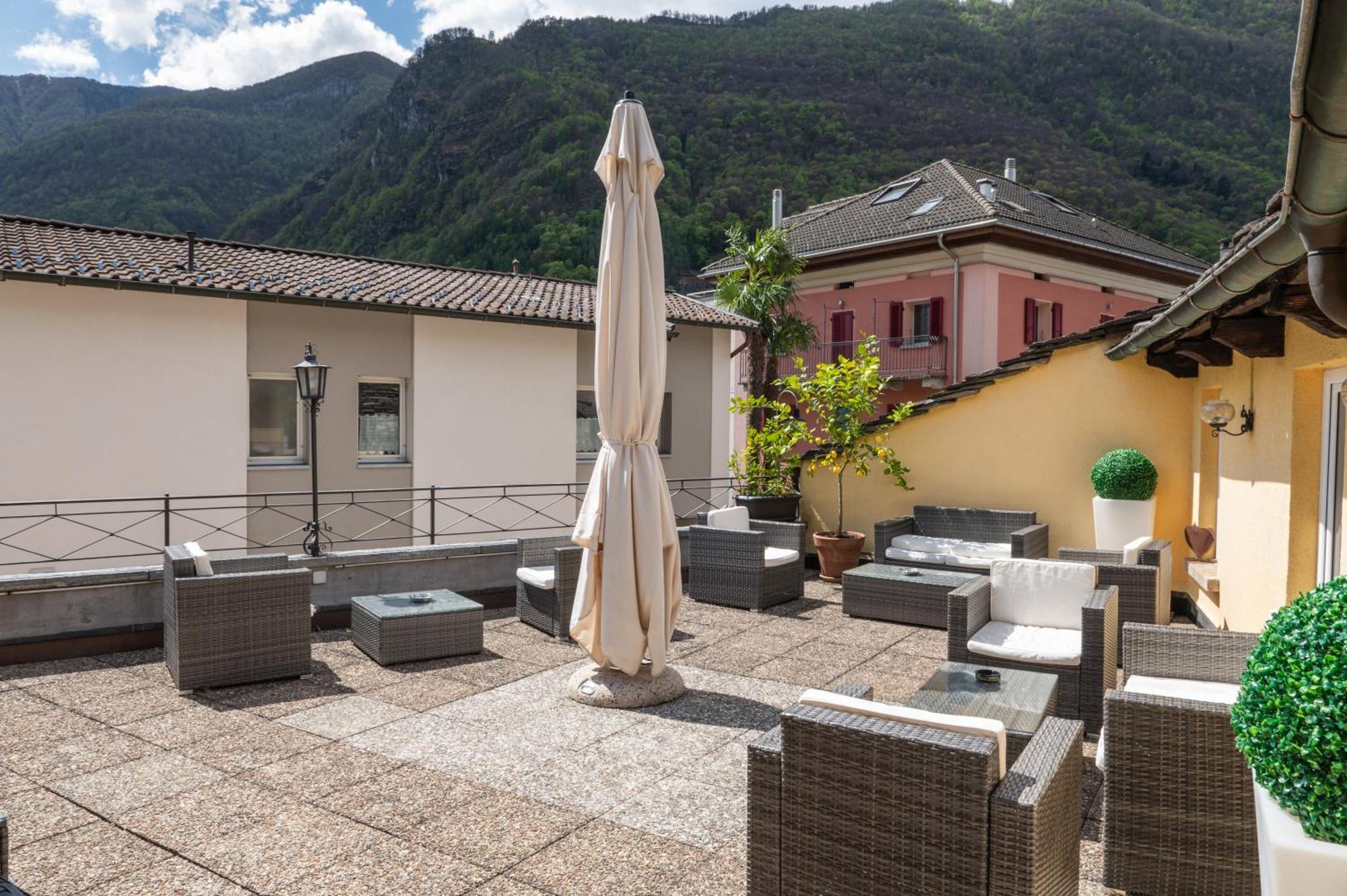 Locanda Poncini Maggia Exteriér fotografie