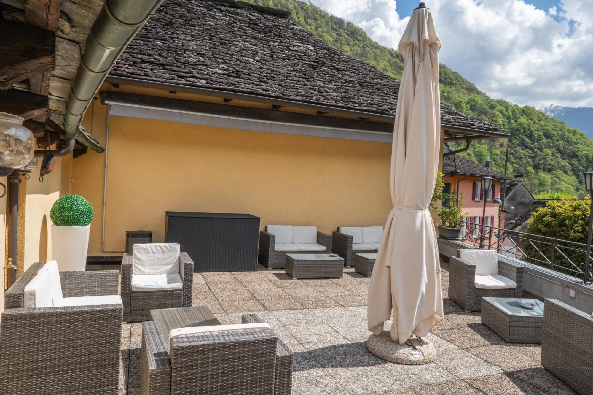 Locanda Poncini Maggia Exteriér fotografie